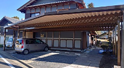 車庫の施工写真