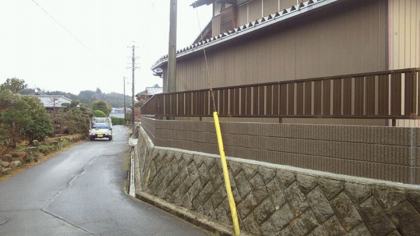 生け垣から目隠しフェンスへ