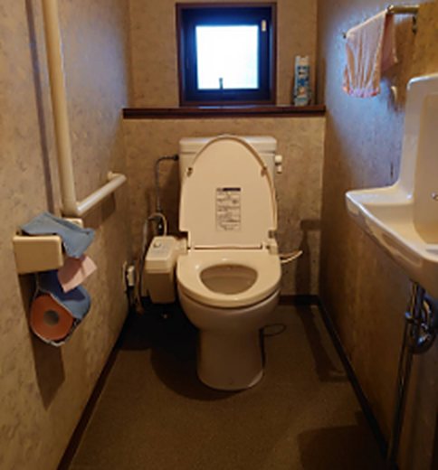 トイレリフォームの施工前